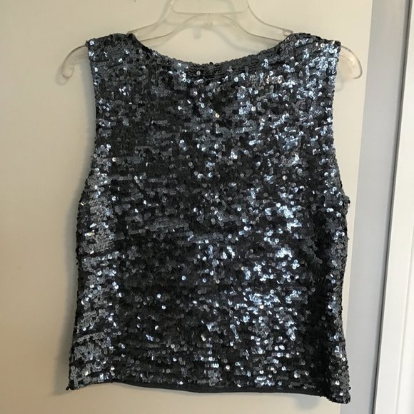 Danier Sleeveless Sequin Top Size M - Picture 2 of 9